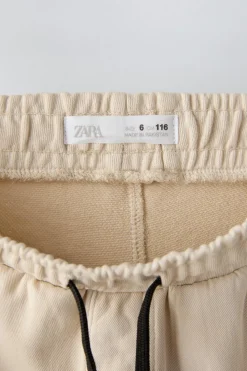 Niños ZARA 6 - 14 Años·Pantalones|6 - 14 Años·Deporte / Chándal<PANTALÓN CREMALLERA CONTRASTE