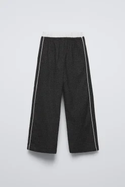 Niños ZARA 6 - 14 Años·Pantalones<PANTALÓN CUADROS DOBLE CINTURILLA
