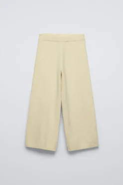 Niños ZARA 6 - 14 Años·Punto|6 - 14 Años·Pantalones<PANTALÓN CULOTTE LISO