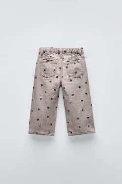 Niños ZARA 1½ - 6 Años·Jeans / Denim|6 - 18 Meses·Pantalones / Leggings<PANTALÓN DENIM BORDADOS