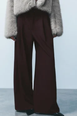 Best PANTALÓN DOBLE PLIEGUE Mujer Pantalones