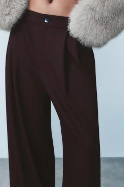 Best PANTALÓN DOBLE PLIEGUE Mujer Pantalones