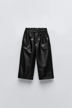 Niños ZARA 1½ - 6 Años·Pantalones|6 - 18 Meses·Pantalones / Leggings<PANTALÓN EFECTO PIEL
