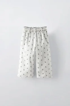 Niños ZARA 1½ - 6 Años·Pantalones|6 - 18 Meses·Pantalones / Leggings<PANTALÓN ESTAMPADO CORDÓN