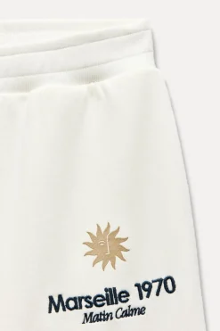 Fashion PANTALÓN FELPA BORDADO Mujer Pantalones|Sudaderas / Joggers