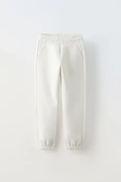 Niños ZARA 6 - 14 Años·Pantalones|6 - 14 Años·Deporte / Jogging<PANTALÓN FELPA BÁSICO