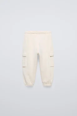 Niños ZARA 1½ - 6 Años·Pantalones|1½ - 6 Años·Chándal<PANTALÓN FELPA CARGO