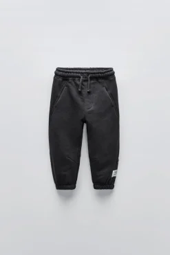 Niños ZARA 1½ - 6 Años·Pantalones|1½ - 6 Años·Chándal<PANTALÓN FELPA ETIQUETA