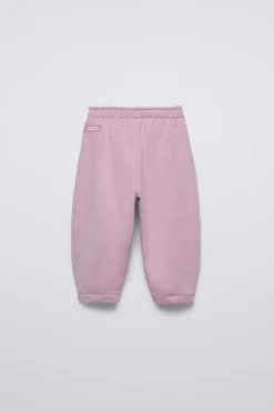 Niños ZARA 1½ - 6 Años·Pantalones|1½ - 6 Años·Total Look<PANTALÓN FELPA ETIQUETA