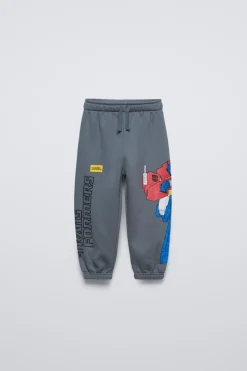 Niños ZARA 1½ - 6 Años·Pantalones / Leggings|1½ - 6 Años·Total Look<PANTALÓN FELPA TRANSFORMERS ©