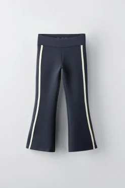 Niños ZARA 6 - 14 Años·Pantalones|6 - 14 Años·Deporte / Jogging<PANTALÓN FLARE BANDA