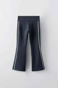 Niños ZARA 6 - 14 Años·Pantalones|6 - 14 Años·Deporte / Jogging<PANTALÓN FLARE BANDA