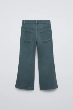 Niños ZARA 6 - 14 Años·Pantalones<PANTALÓN FLARE BORDADOS LATERALES