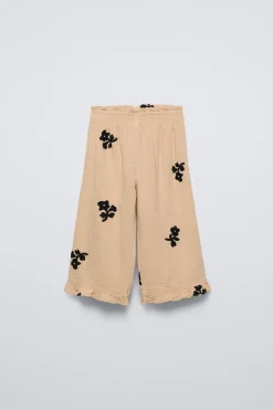 Niños ZARA 1½ - 6 Años·Pantalones|1½ - 6 Años·Total Look<PANTALÓN FLORES FLOCK