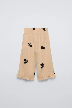 Niños ZARA 1½ - 6 Años·Pantalones|1½ - 6 Años·Total Look<PANTALÓN FLORES FLOCK