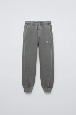 Niños ZARA 6 - 14 Años·Pantalones<PANTALÓN GARMENT DYE ETIQUETA