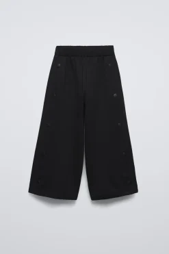 Niños ZARA 6 - 14 Años·Pantalones<PANTALÓN INTERLOCK BOTONES