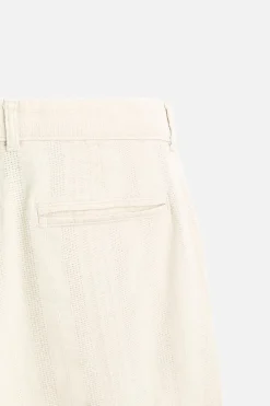 Clearance PANTALÓN JACQUARD RAYAS Hombre Pantalones