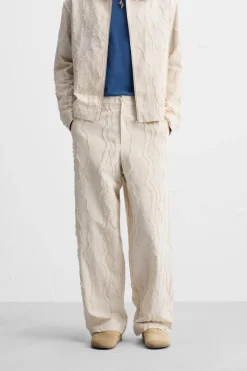 Clearance PANTALÓN JACQUARD RELIEVES Hombre Pantalones