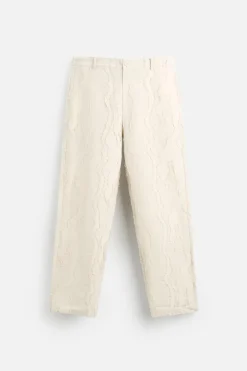 Clearance PANTALÓN JACQUARD RELIEVES Hombre Pantalones