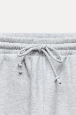 Discount PANTALÓN JOGGER FELPA TEXTO Mujer Pantalones|Sudaderas / Joggers