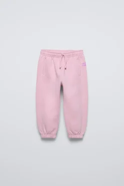 Niños ZARA 1½ - 6 Años·Pantalones|1½ - 6 Años·Total Look<PANTALÓN JOGGER TEXTO