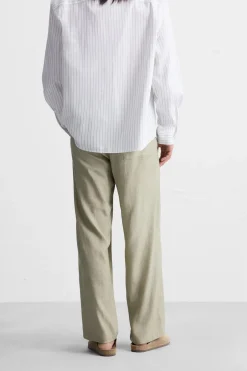 Clearance PANTALÓN LAVADO LYOCELL - LINO Hombre Pantalones