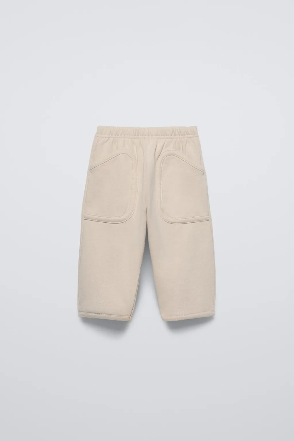 Niños ZARA 6 - 18 Meses·Pantalones / Leggings<PANTALÓN LISO BOLSILLOS
