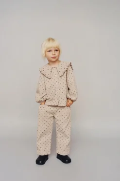 Niños ZARA 1½ - 6 Años·Camisas|1½ - 6 Años·Pantalones<PANTALÓN MICROPANA TOPOS