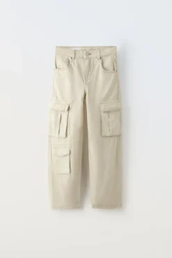 Niños ZARA 6 - 14 Años·Pantalones<PANTALÓN MULTIPOCKET