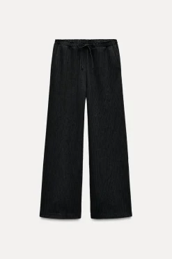 Sale PANTALÓN PALAZZO RAYAS Mujer Pantalones
