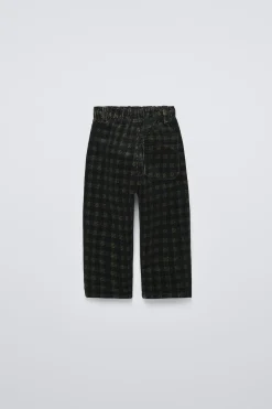Niños ZARA 1½ - 6 Años·Pantalones / Leggings|6 - 18 Meses·Pantalones / Leggings<PANTALÓN PANA CUADROS