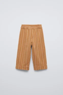 Niños ZARA 1½ - 6 Años·Pantalones|1½ - 6 Años·Pantalones / Leggings<PANTALÓN PESPUNTES