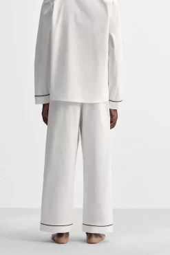 Sale PANTALÓN PIJAMA CONTRASTE Hombre Pantalones|Accesorios