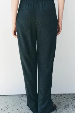 Sale PANTALÓN PIJAMERO JACQUARD ZW COLLECTION Mujer Pantalones