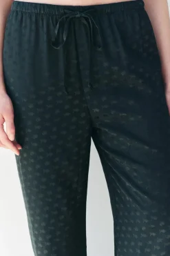 Sale PANTALÓN PIJAMERO JACQUARD ZW COLLECTION Mujer Pantalones