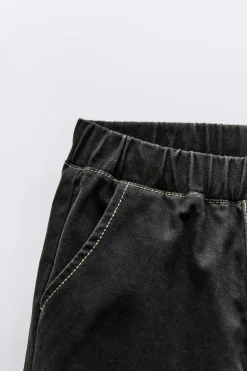 Niños ZARA 1½ - 6 Años·Pantalones / Leggings|6 - 18 Meses·Pantalones / Leggings<PANTALÓN PINZAS PESPUNTES