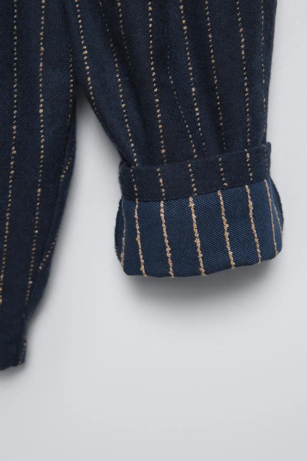 Niños ZARA 6 - 18 Meses·Pantalones / Leggings<PANTALÓN PINZAS RAYA