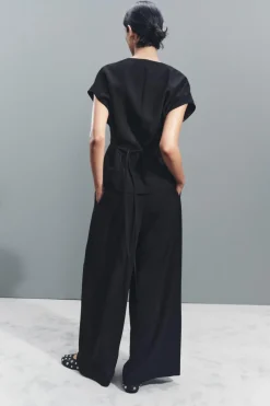 Sale PANTALÓN PINZAS TOBILLERO ZW COLLECTION Mujer Pantalones