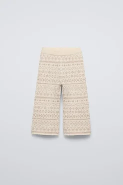 Niños ZARA 1½ - 6 Años·Punto|1½ - 6 Años·Pantalones<PANTALÓN PUNTO JACQUARD SKI COLLECTION