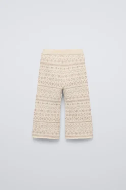 Niños ZARA 1½ - 6 Años·Punto|1½ - 6 Años·Pantalones<PANTALÓN PUNTO JACQUARD SKI COLLECTION