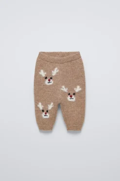 Niños ZARA 6 - 18 Meses·Conjuntos|6 - 18 Meses·Punto<PANTALÓN PUNTO RENOS