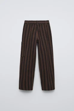 Niños ZARA 6 - 14 Años·Pantalones<PANTALÓN RAYAS