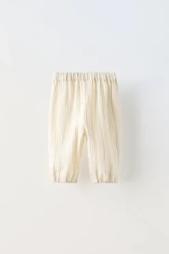 Niños ZARA 6 - 18 Meses·Conjuntos|6 - 18 Meses·Pantalones / Leggings<PANTALÓN RAYAS BAMBULA