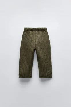Niños ZARA 1½ - 6 Años·Pantalones|1½ - 6 Años·Pantalones / Leggings<PANTALÓN RAYAS WARMTOUCH