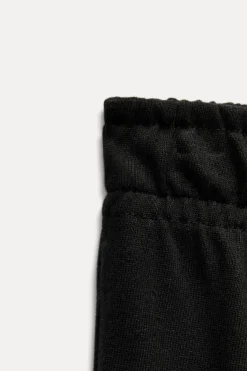 Fashion PANTALÓN RECTO ALGODÓN Mujer Pantalones|Sudaderas / Joggers
