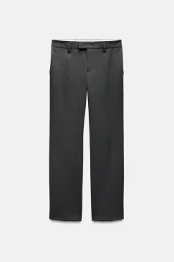Sale PANTALÓN RECTO TIRO BAJO ZW COLLECTION Mujer Pantalones
