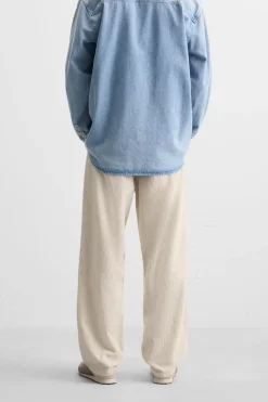 Clearance PANTALÓN RELAXED FIT PANA Hombre Pantalones