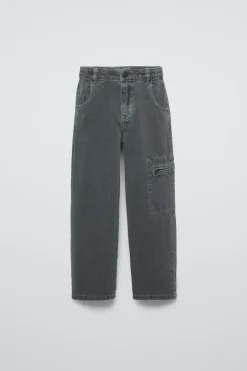 Niños ZARA 6 - 14 Años·Pantalones<PANTALÓN SARGA BOLSILLOS