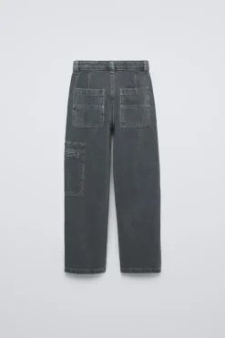 Niños ZARA 6 - 14 Años·Pantalones<PANTALÓN SARGA BOLSILLOS